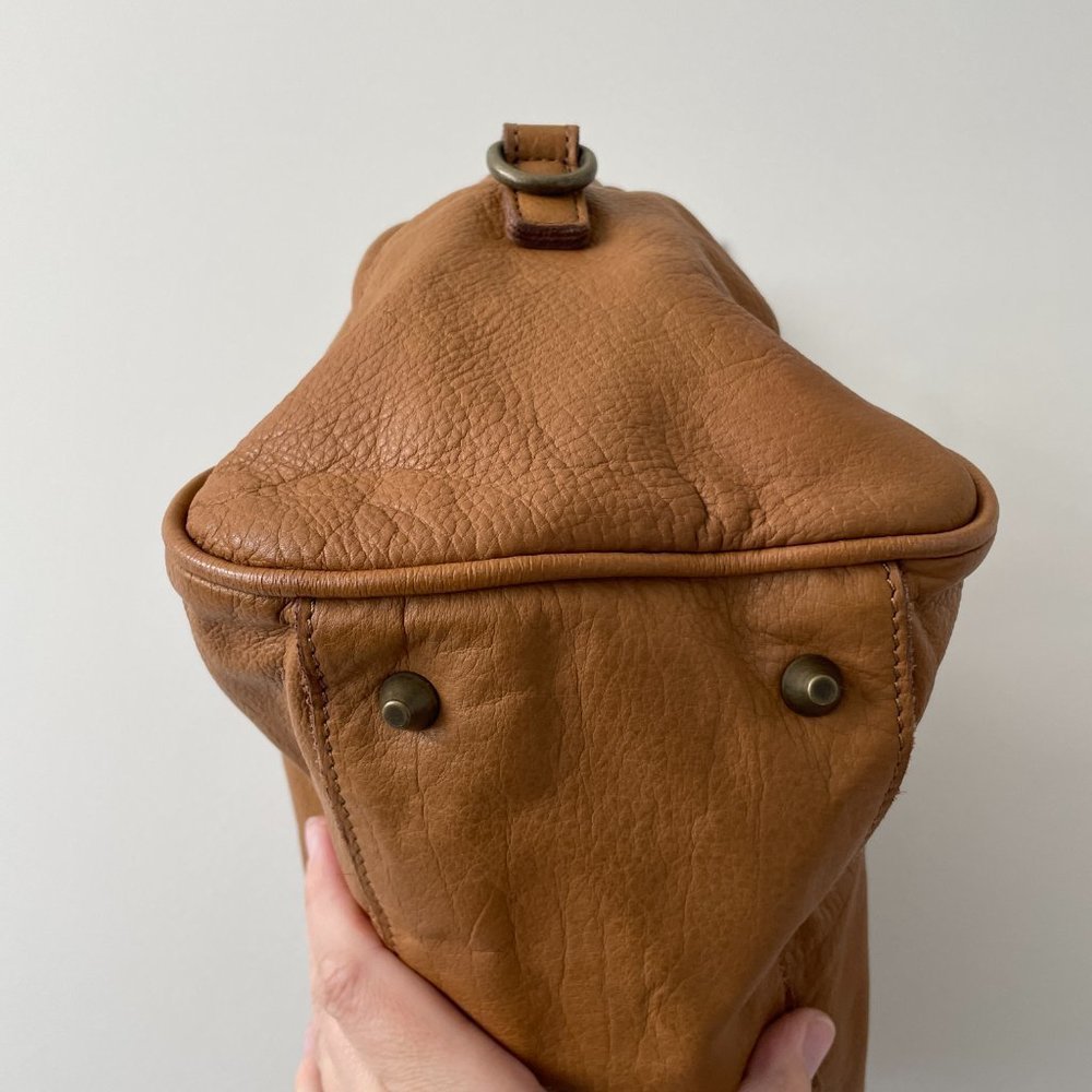 Liebeskind Berlin Hand Bag Leather Detachable Shoulder Strap Brown - Picture 5 of 11
